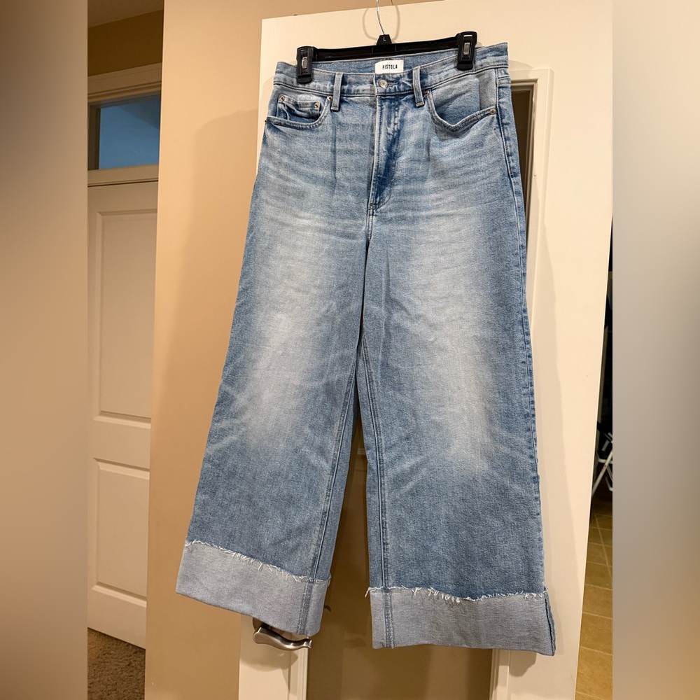 Pistola Light Blue Flare Jeans